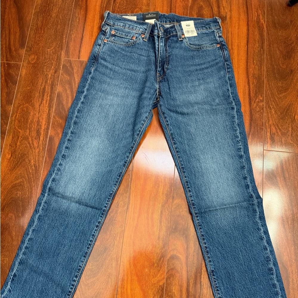 Levi's Men's Straight Fit Blue Jeans